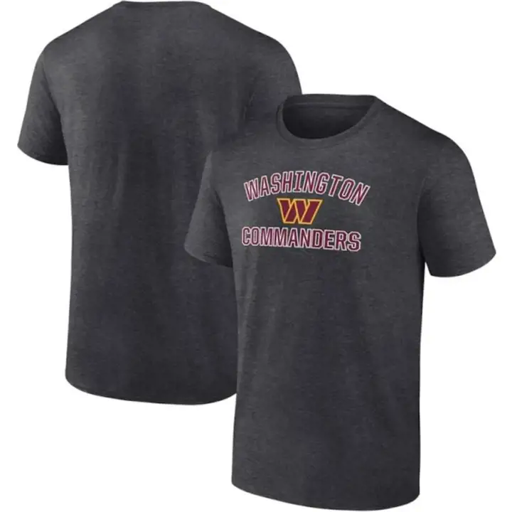T-shirt NFL Washington Commanders "Heart and Soul" anthracite