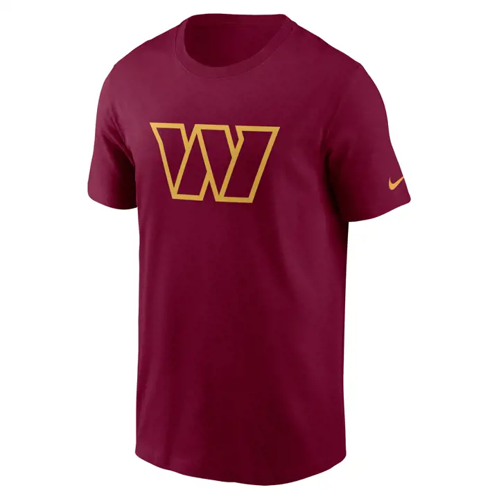 T-shirt Nike Logo Essential à manches courtes Washington Commanders pour homme
