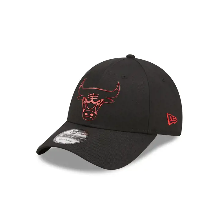 CHICAGO BULLS NBA Feuille Logo 9FORTY noir