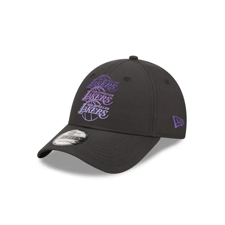 LOS ANGELES LAKERS NBA Logo Empilé 9FORTY blk