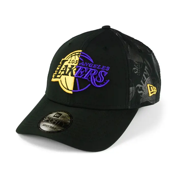 LOS ANGELES LAKERS NBA Monogram Mi-Hauteur 9FORTY noir