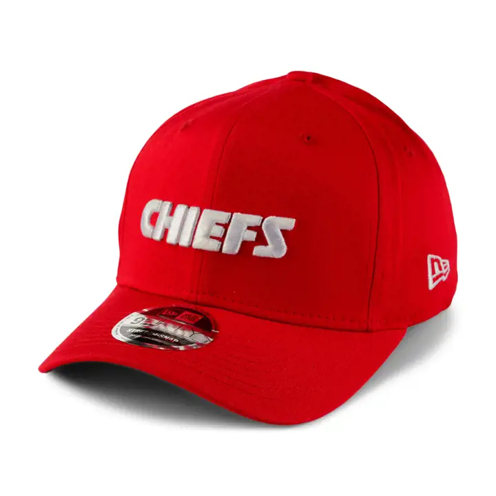 KANSAS CITY CHIEFS NFL Team Wordmark Stretch 9FIFTY Rouge