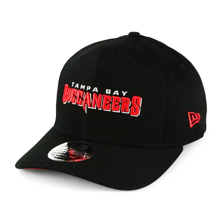 TAMPA BAY BUCCANEERS NFL Team Wordmark Stretch 9FIFTY noir