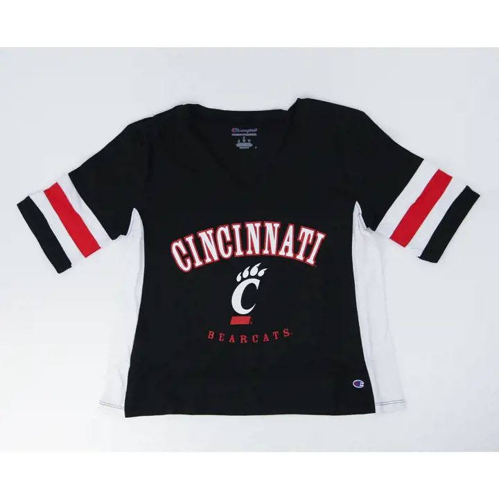 Cincinnati Bearcats NCAA Women's Varsity T-Shirt 22 Red