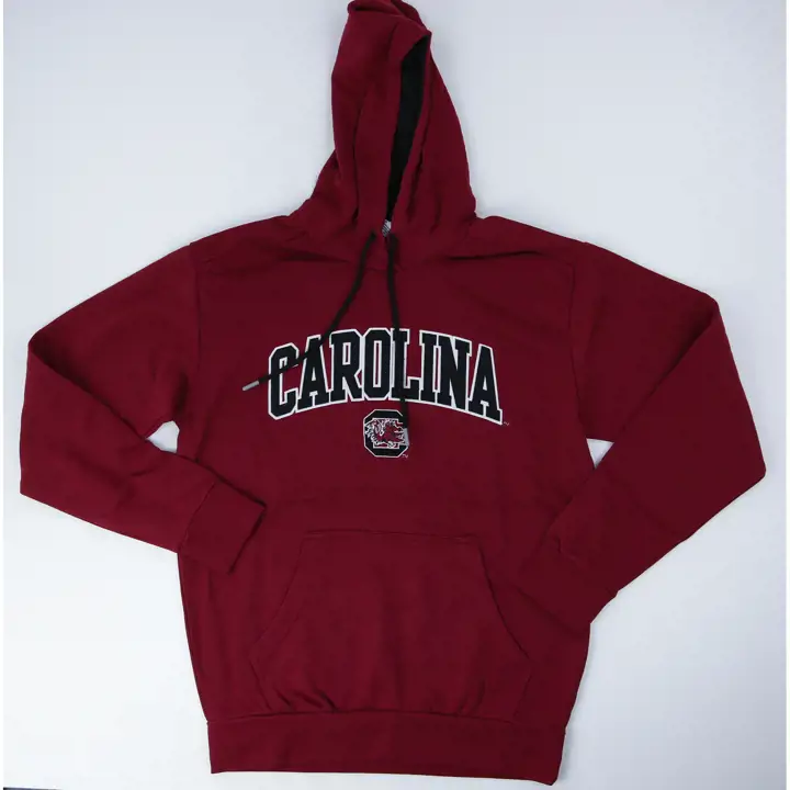 Chandail à capuchon South Carolina Gamecocks 2F NCAA, motif arche et logo, noir