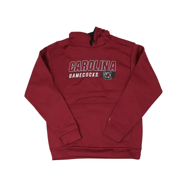 Sweat à capuche athlétique NCAA 2F South Carolina Gamecocks anthracite