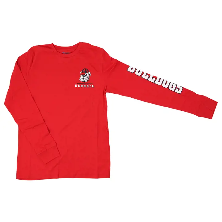 T-shirt à manches longues Georgia Bulldogs NCAA 3 Hit Gry