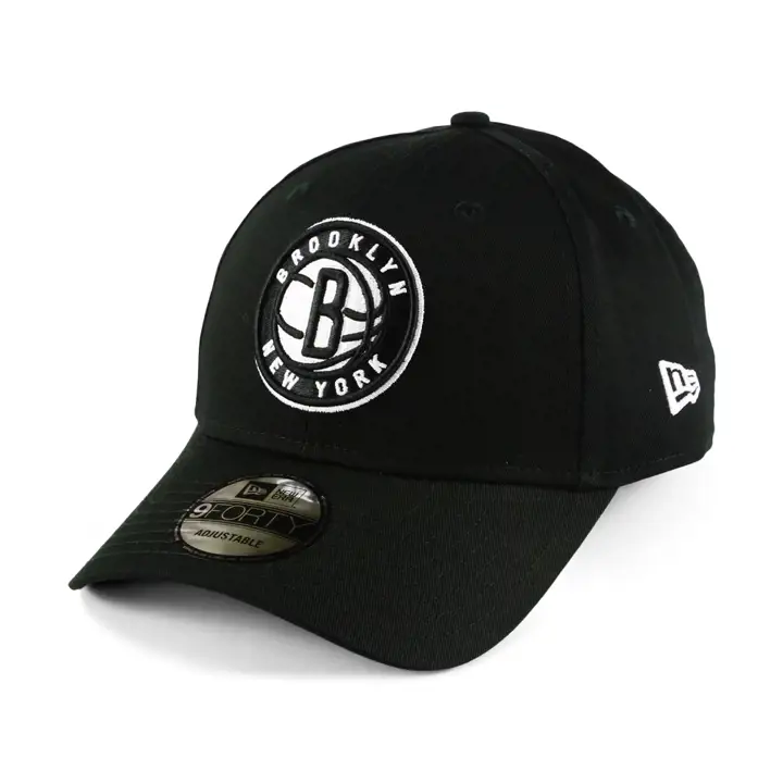 Brooklyn Nets NBA BW 9FORTY noir