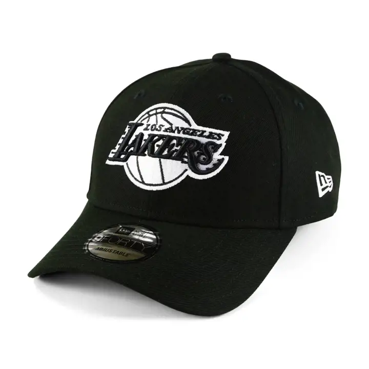 Los Angeles Lakers NBA BW 9FORTY noir