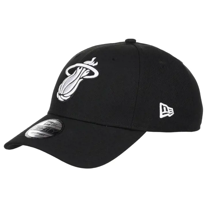 Casquette Miami Heat NBA noire BW 9FORTY