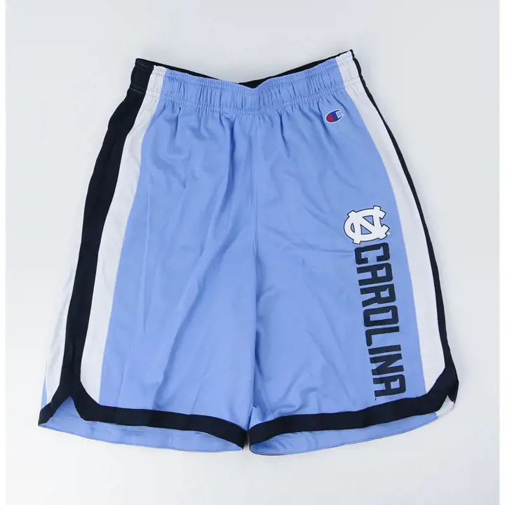 Short en polyester NCAA des Tar Heels de la Caroline du Nord 22 Lbl