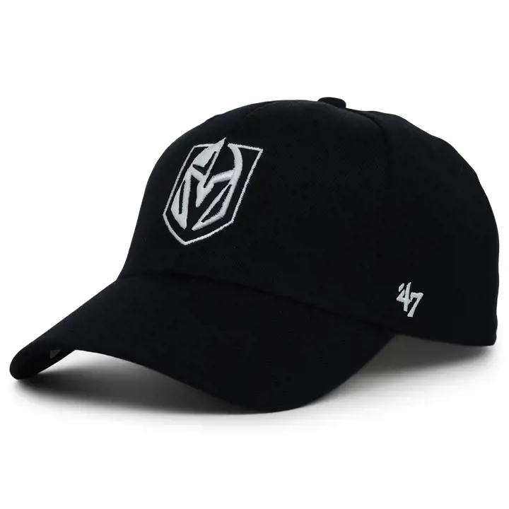Vegas Golden Knights LNH Casquette Stretch Noire et Blanche NFL Kickoff