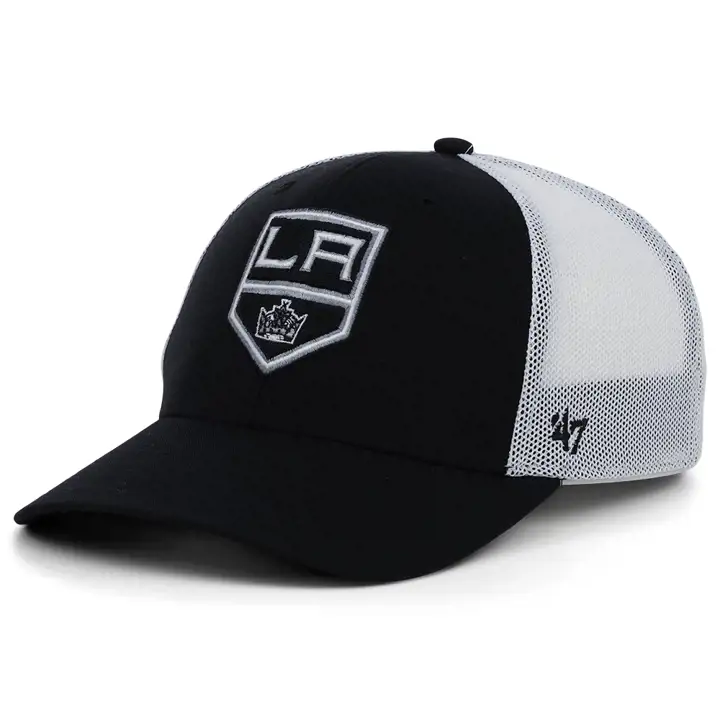 Casquette Los Angeles Kings NHL Trophy Mesh Stretch noir/blanc
