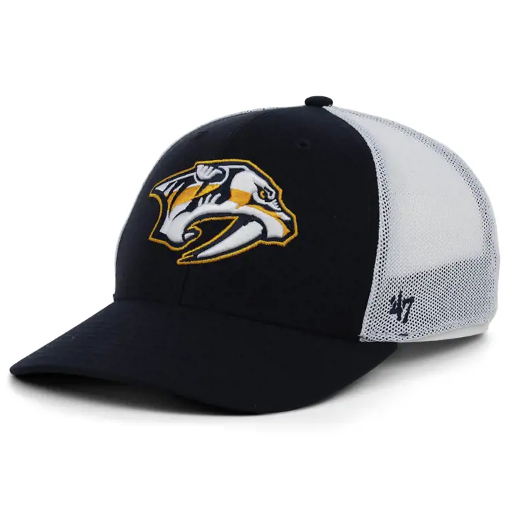 Nashville Predators LNH Trophy Maille extensible marine/blanc