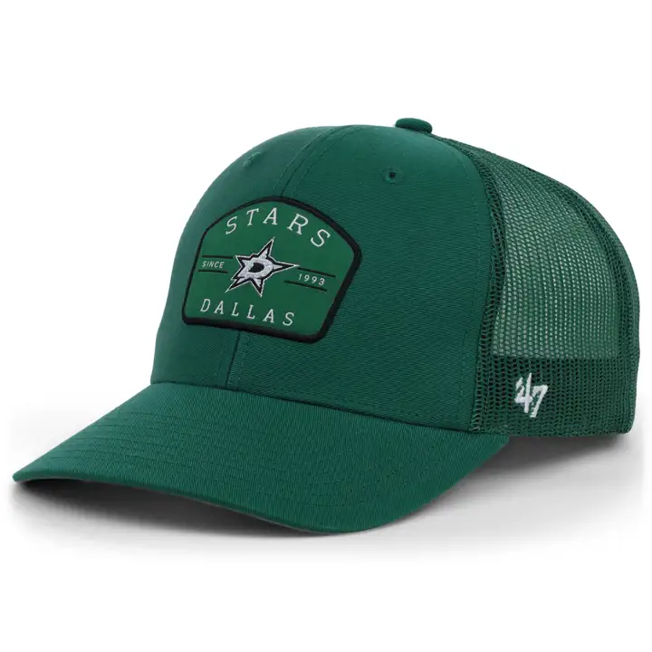 Casquette de camionneur verte des Stars de Dallas (LNH)