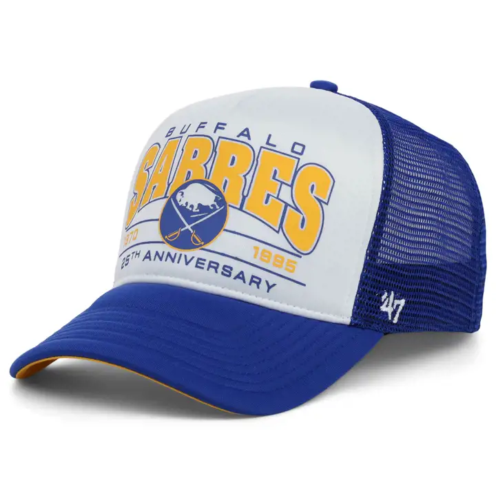 BUFFALO SABRES NHL Casquette filet style routier en mousse rbl