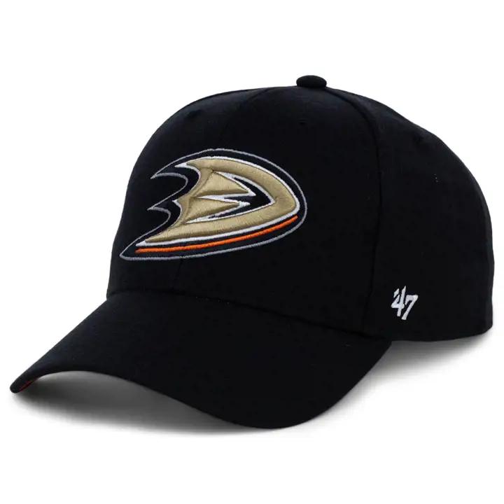 Anaheim Ducks NHL Side Patch MVP noir