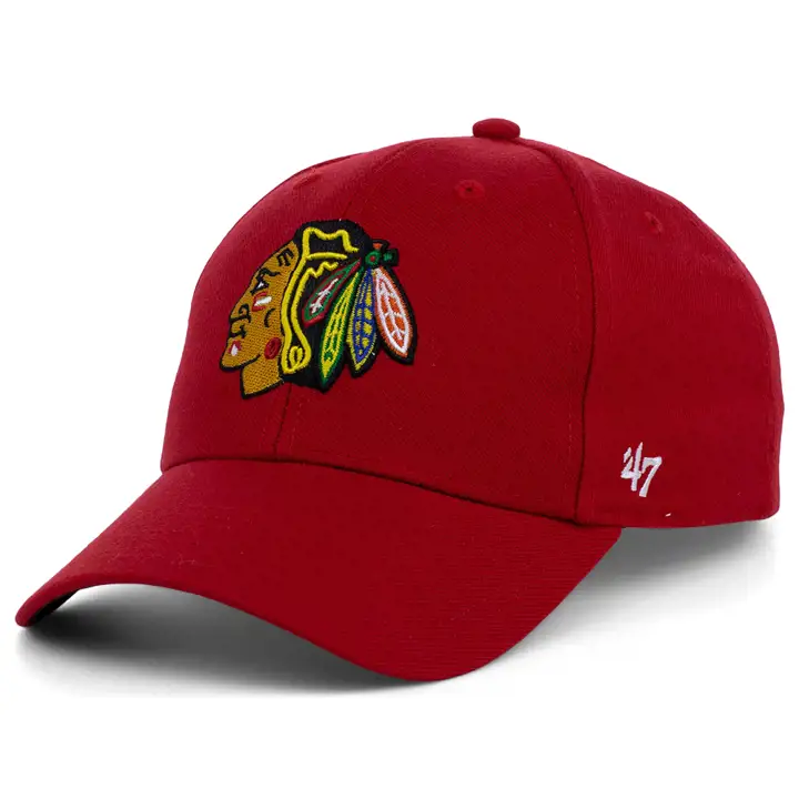MVP des Blackhawks de Chicago LNH avec écusson latéral rouge