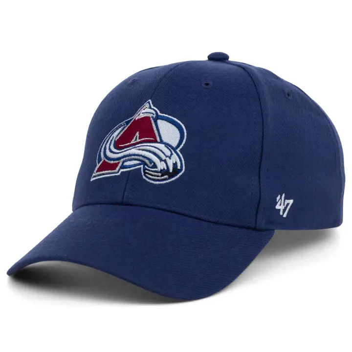 MVP des Colorado Avalanche (LNH) avec écusson latéral bleu