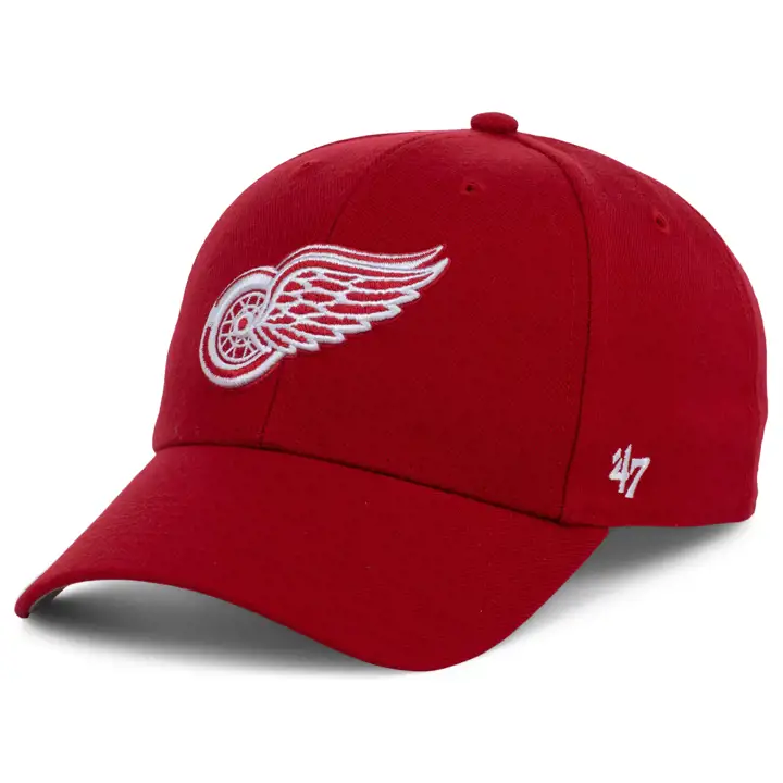 Detroit RedWings NHL Écusson latéral MVP rouge