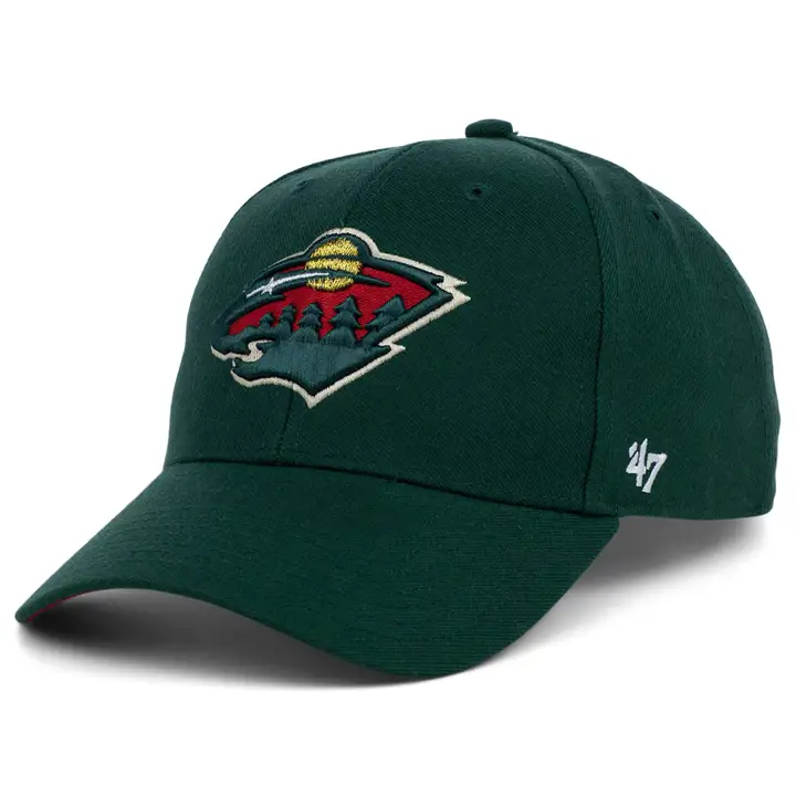 Casquette MVP Minnesota Wild NHL vert foncé