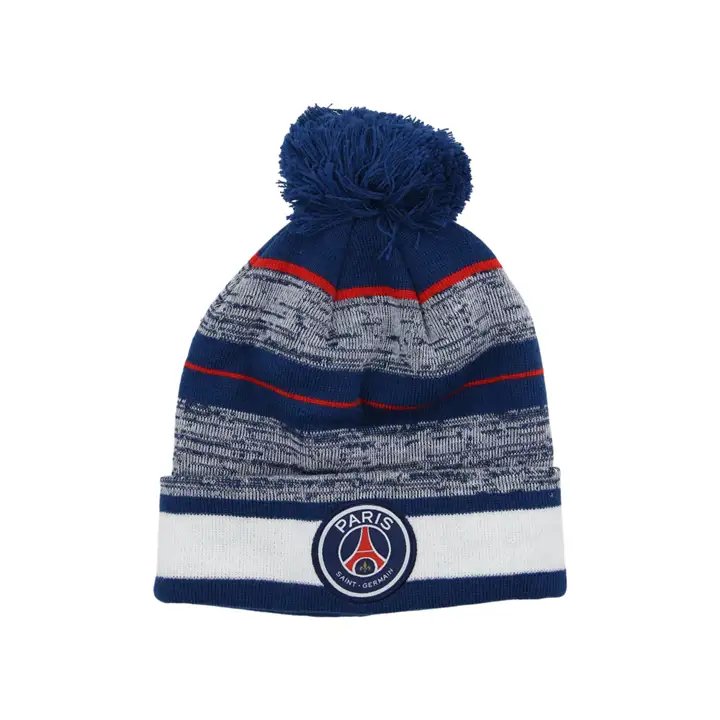 Bonnet Paris Saint-Germain Club Logo équipe bleu/rouge