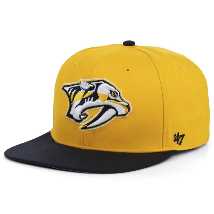 Casquette réglable avec écusson latéral Nashville Predators LNH rbl/org