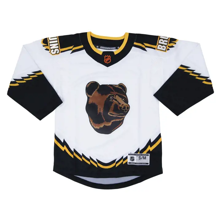 Maillot jeunesse des Bruins de Boston LNH édition spéciale 22 blc