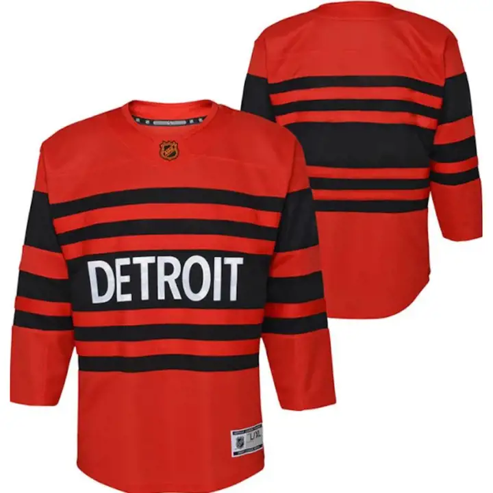 Maillot des Red Wings de Détroit LNH Édition Spéciale Jeunesse 22 rouge