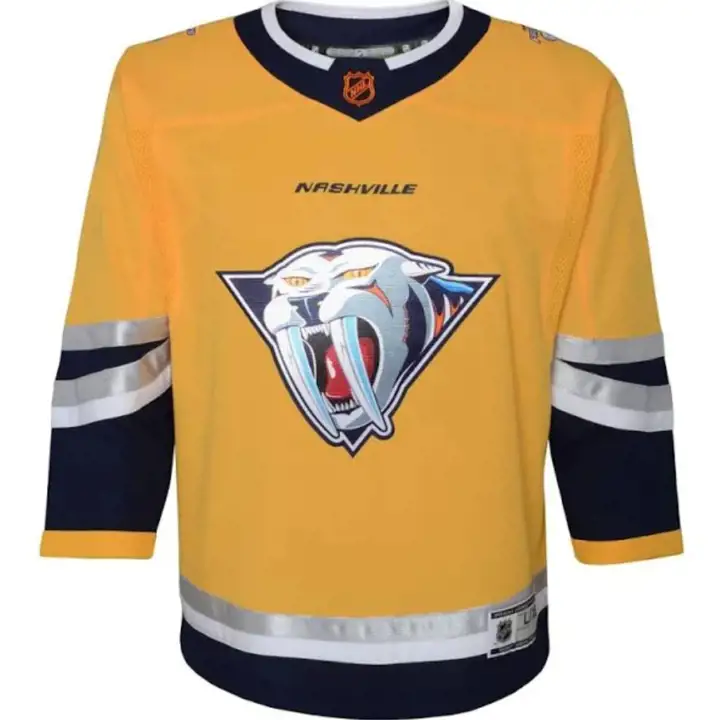 Maillot Édition Spéciale Jeunesse Nashville Predators NHL 22 vert
