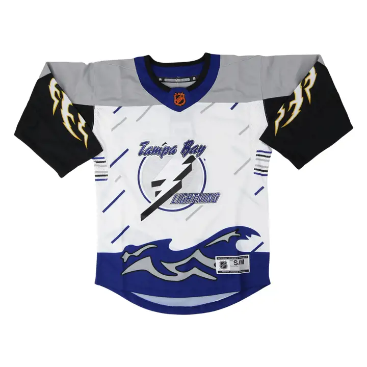 Maillot Édition Spéciale Jeunesse LNH Tampa Bay Lightning 22 blc