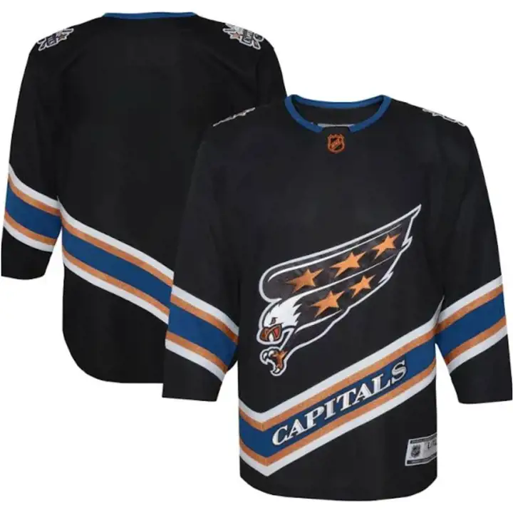Maillot Édition Spéciale Jeunesse Washington Capitals LNH 22 noir