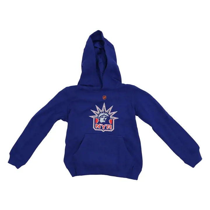 Chandail à capuchon édition spéciale jeune des Rangers de New York LNH 22 bleu