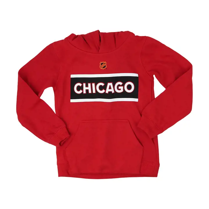 Chicago Blackhawks LNH Chandail à Capuche Édition Spéciale Jeunesse 22 noir