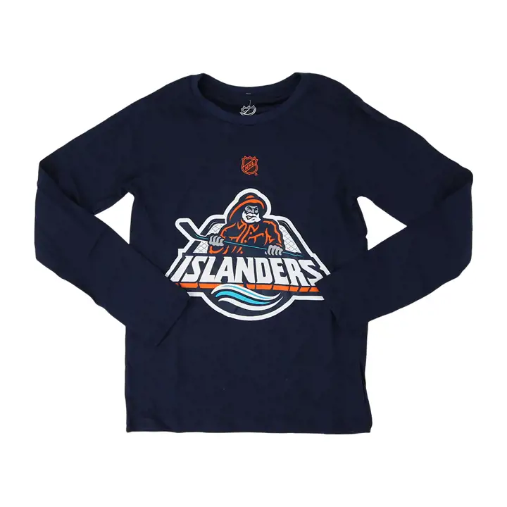 T-shirt à manches longues bleu pour jeune New York Islanders NHL Édition Spéciale 22
