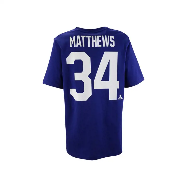 T-shirt Toronto NHL jeunesse édition spéciale joueur CA 22 Matth