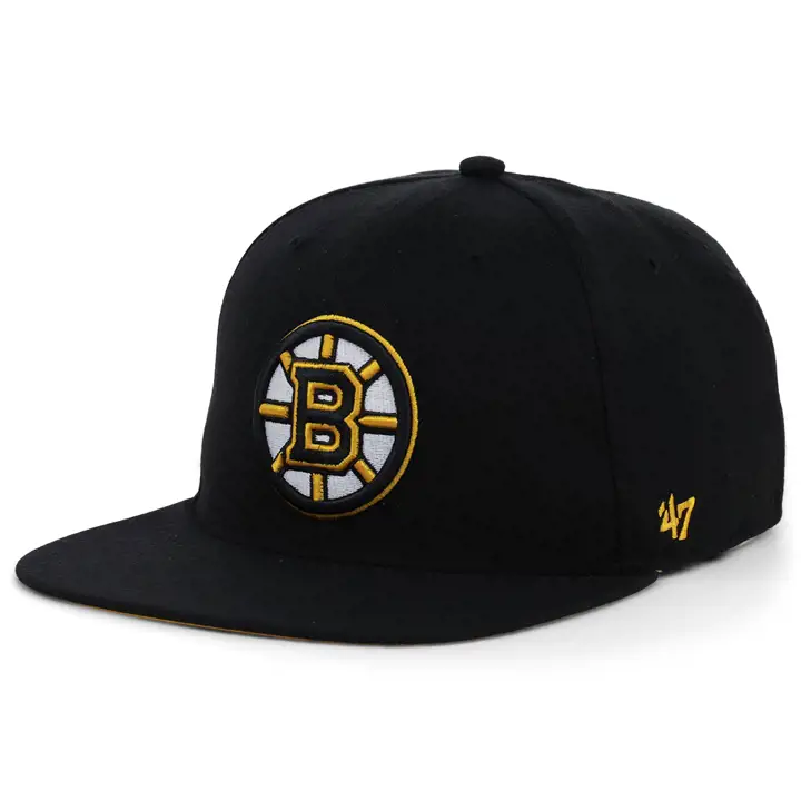 Boston Bruins LNH Écusson latéral Vintage Pro SC CHamps noir