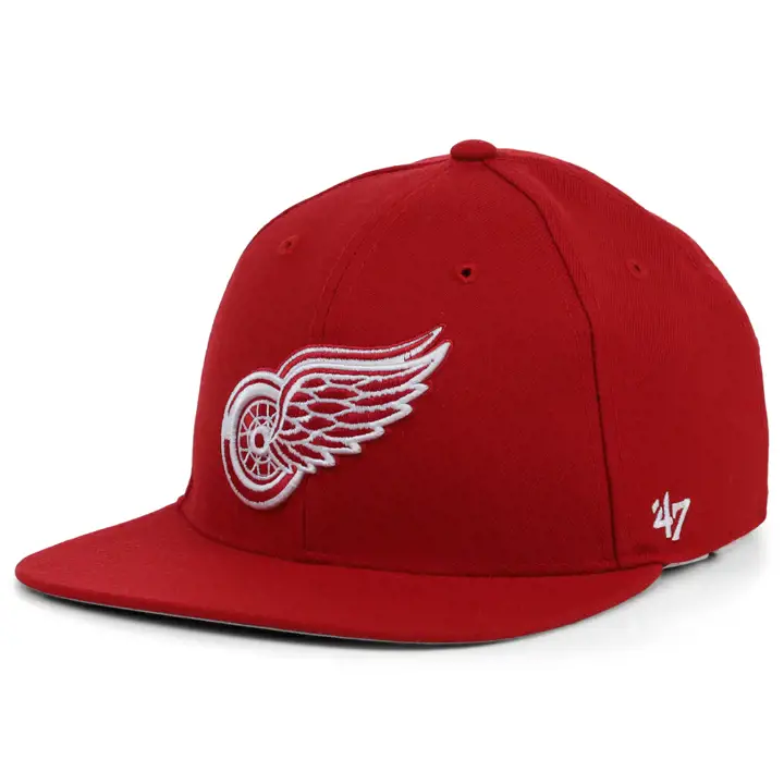 Detroit Redwings LNH Vintage Écusson latéral Pro rouge/rouge