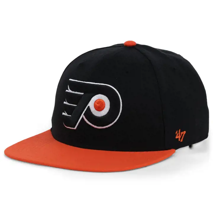 Philadelphia Flyers LNH Vintage Écusson latéral Pro SC CHamps noir