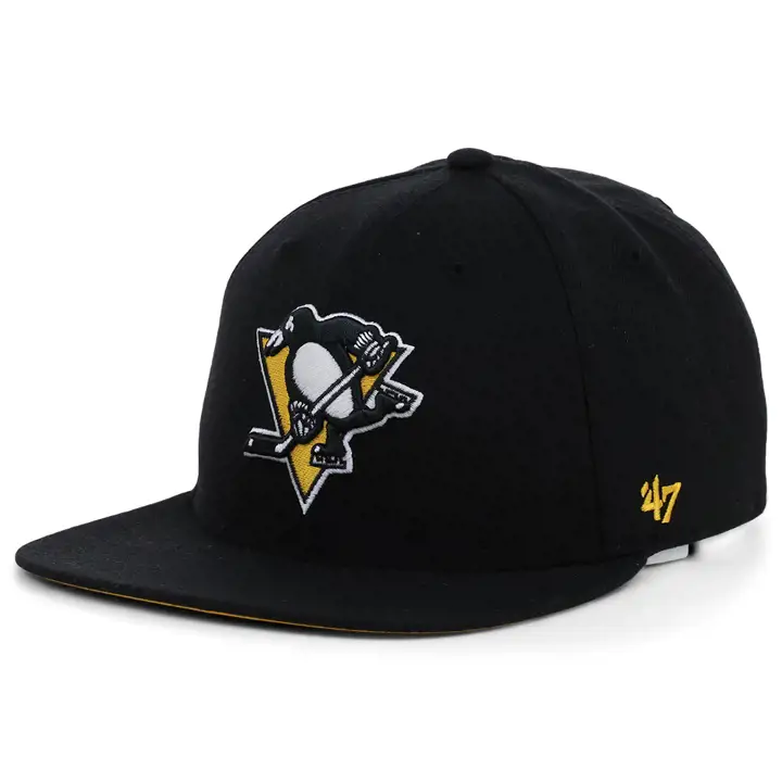 Pittsburgh Penguins NHL Vintage Side Patch Pro noir