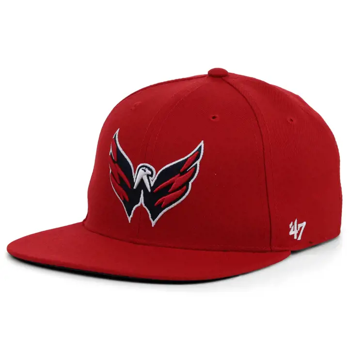 Washington Capitals LNH Vintage Side Patch Pro rouge