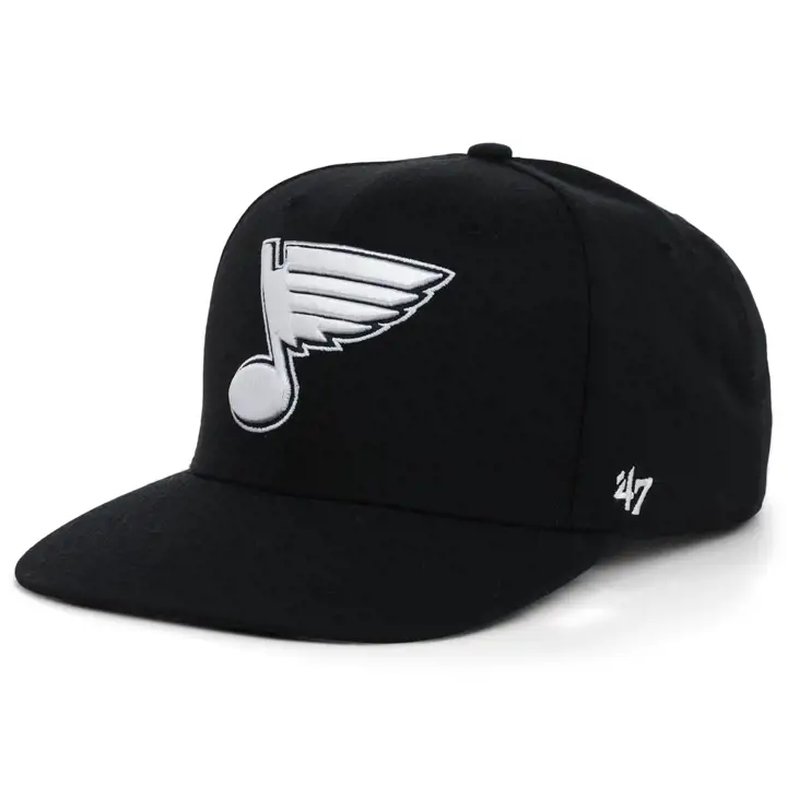 Casquette snapback St. Louis Blues LNH NB Sans tir Champions (noir/blanc)