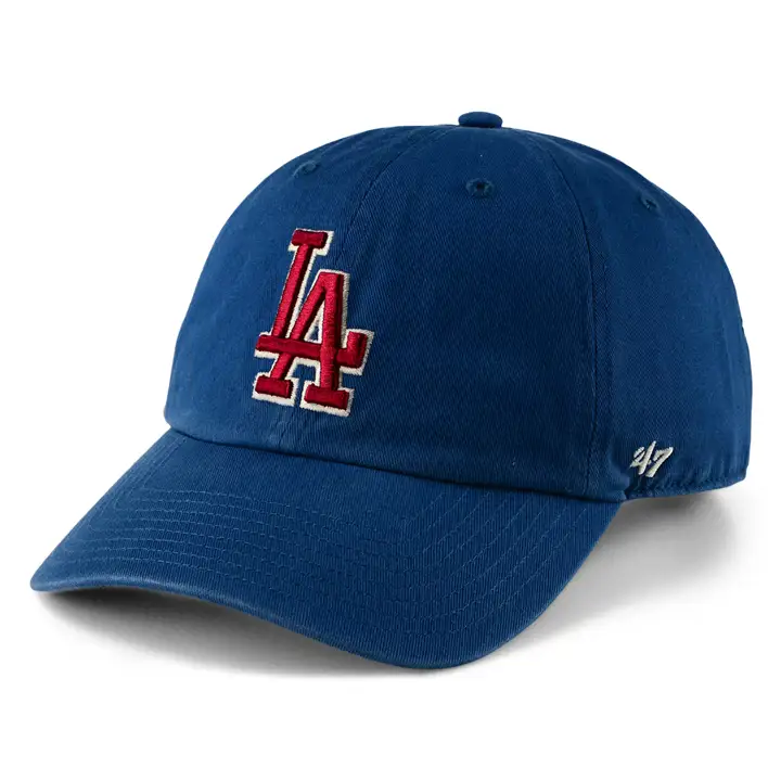 LOS ANGELES DODGERS MLB Casquette 47 Ballpark Clean Up BLEU/ROUGE/