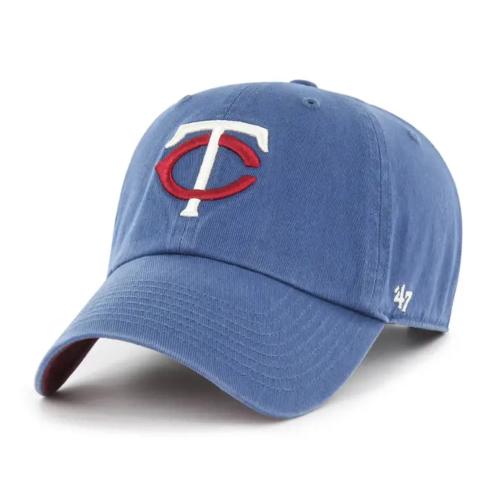 MINNESOTA TWINS Casquette MLB « '47 Clean Up » BLEU/ROUGE