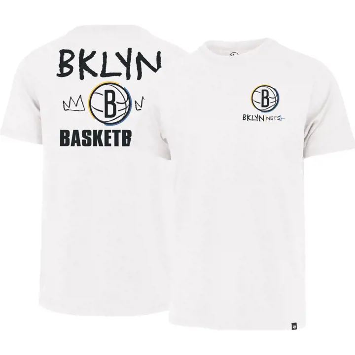 T-shirt NBA Brooklyn Nets CE Franklin Backer blanc
