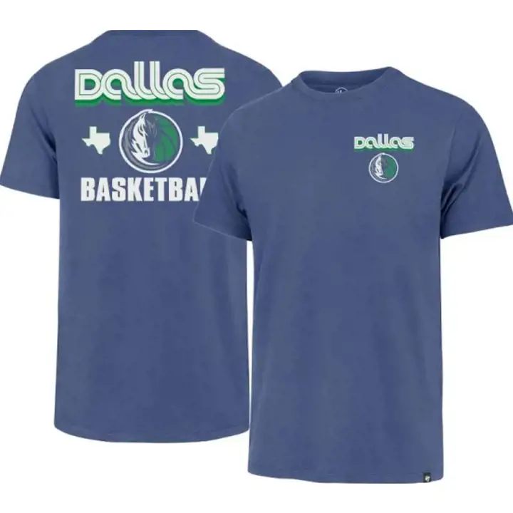 T-shirt Dallas Mavericks NBA CE Franklin Backer BLEU
