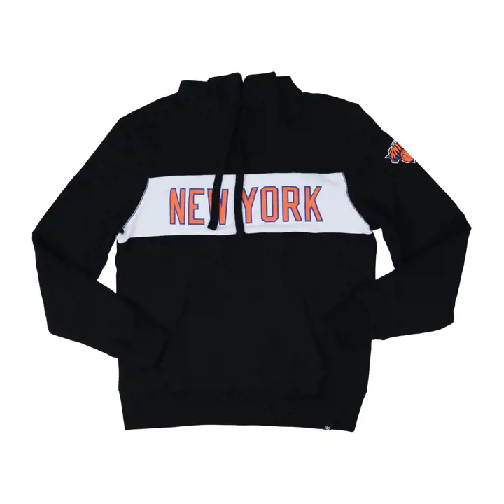 New York Knicks NBA CE Dubs Up Sweat à capuche Chest Pass Noir