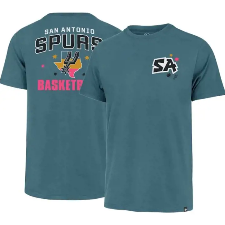 T-Shirt San Antonio Spurs NBA CE Franklin Backer TEAL