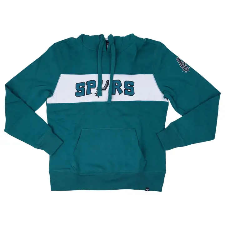 San Antonio Spurs NBA CE Dubs Up Chest Pass Hood TEAL