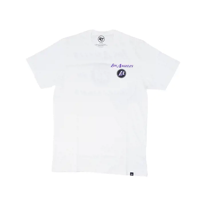 T-shirt dos Franklin NBA CE Los Angeles Lakers WHT